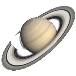 Saturn, illustrated